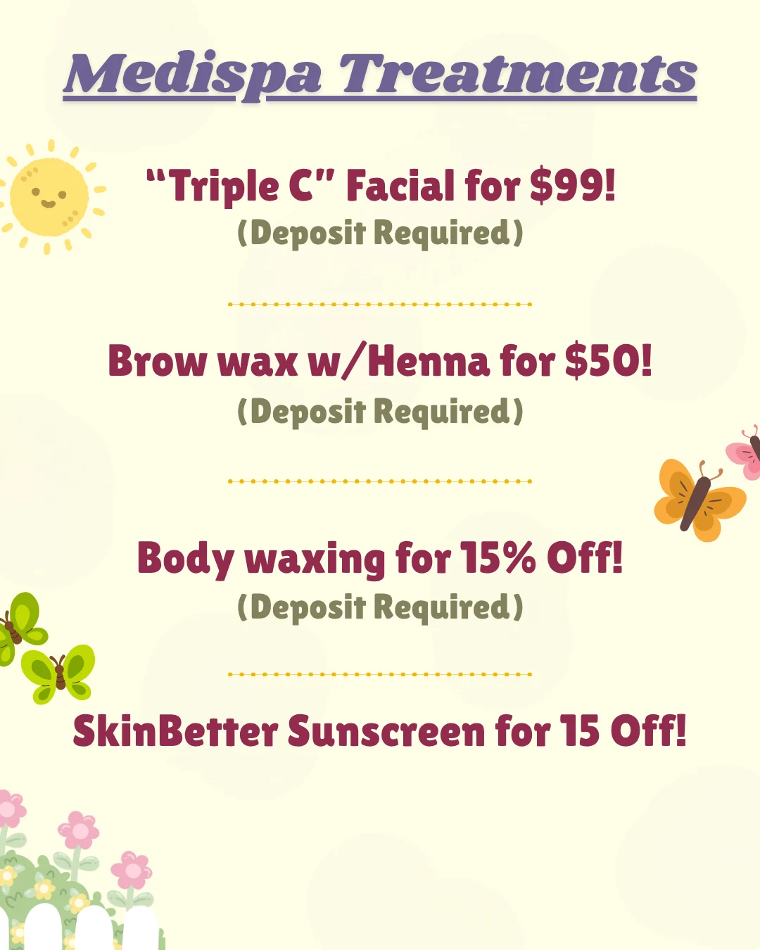 May Specials